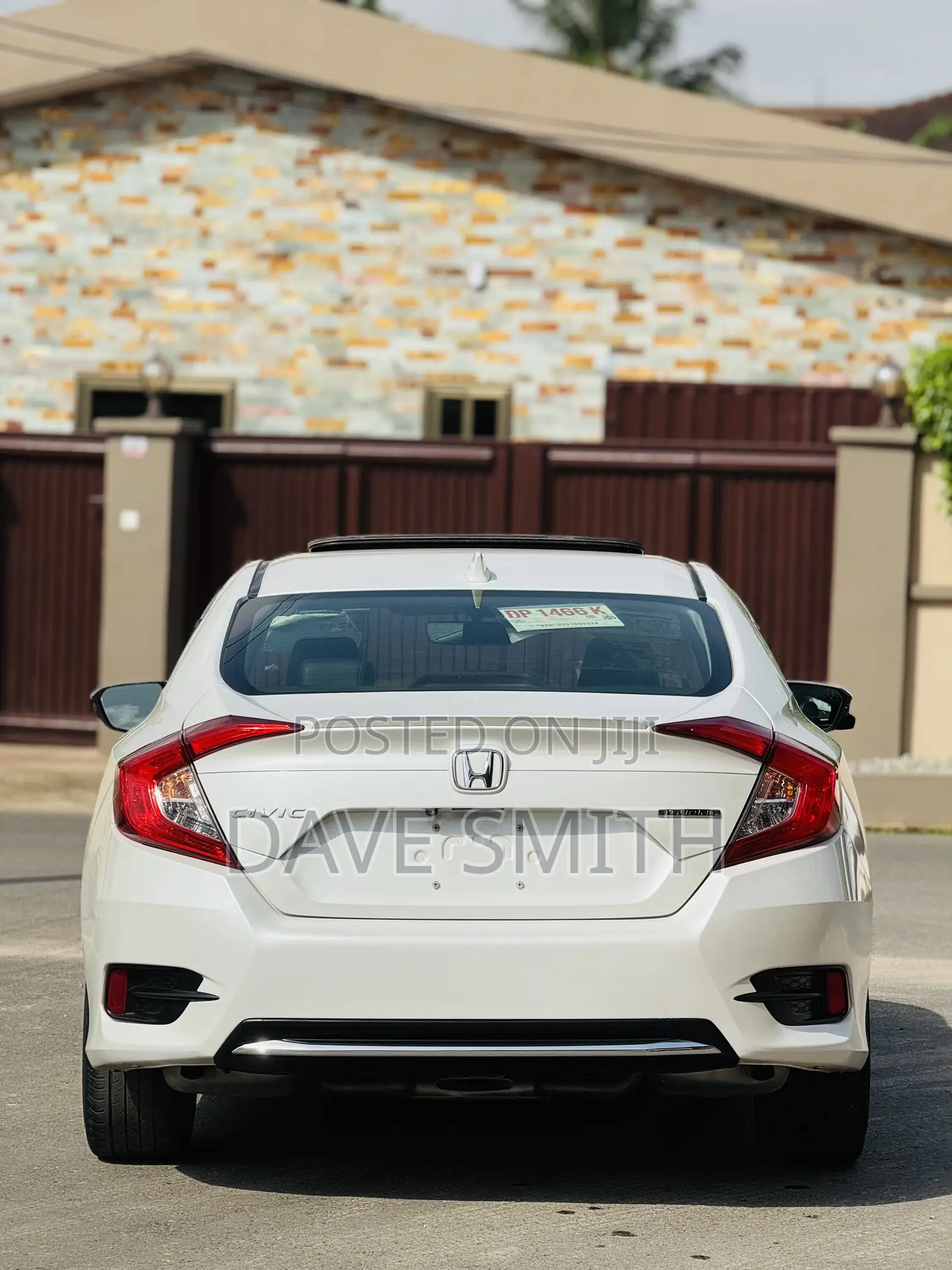 Honda Civic Touring Sedan 2019 White