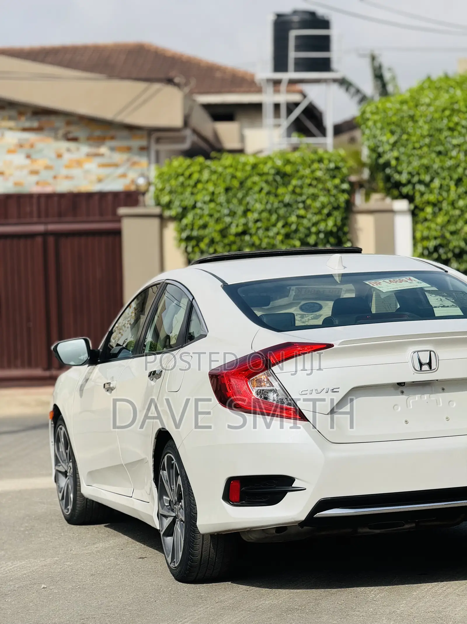 Honda Civic Touring Sedan 2019 White