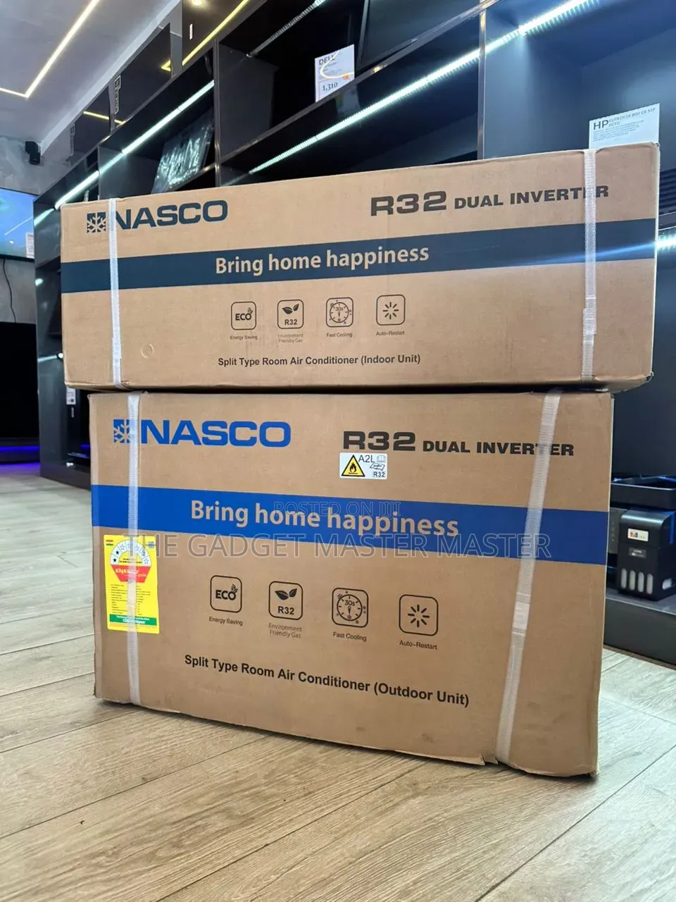 Nasco 1.5hp R32 Dual Inverter Air Conditioner