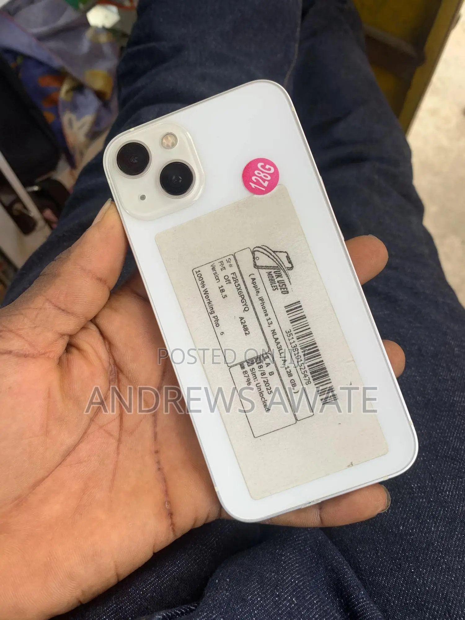 Apple iPhone 13 128 GB White