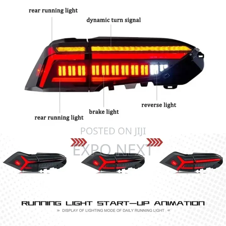 Rav4 2018-2022 Rear Led Tail Light Abs+Led