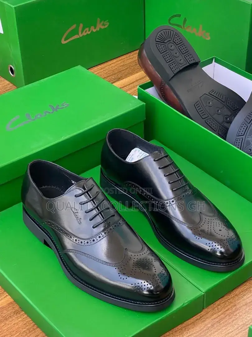Clarks Classic Leather Shoe