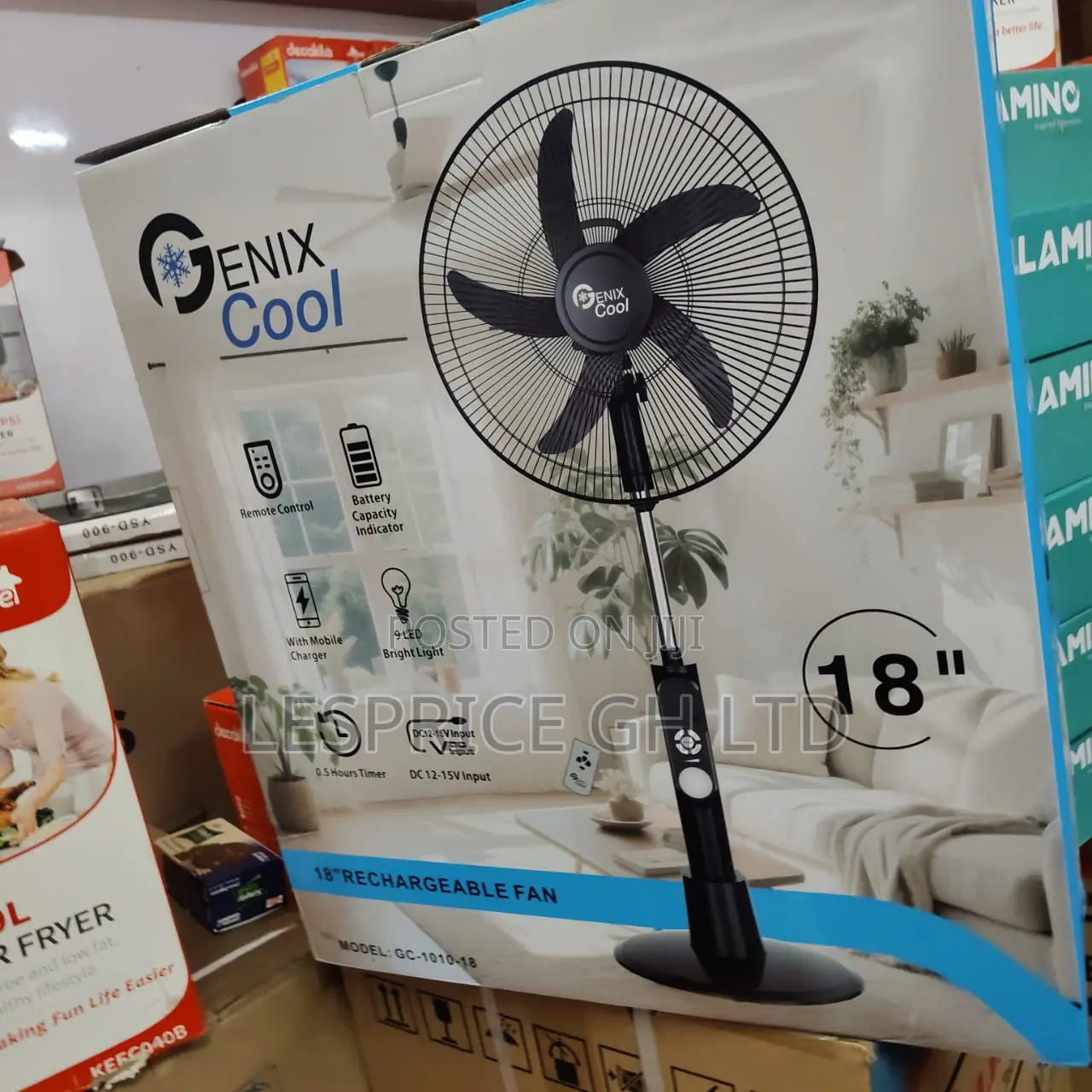 Clearance Sale on Our New Genix Cool Rechargeable Fan
