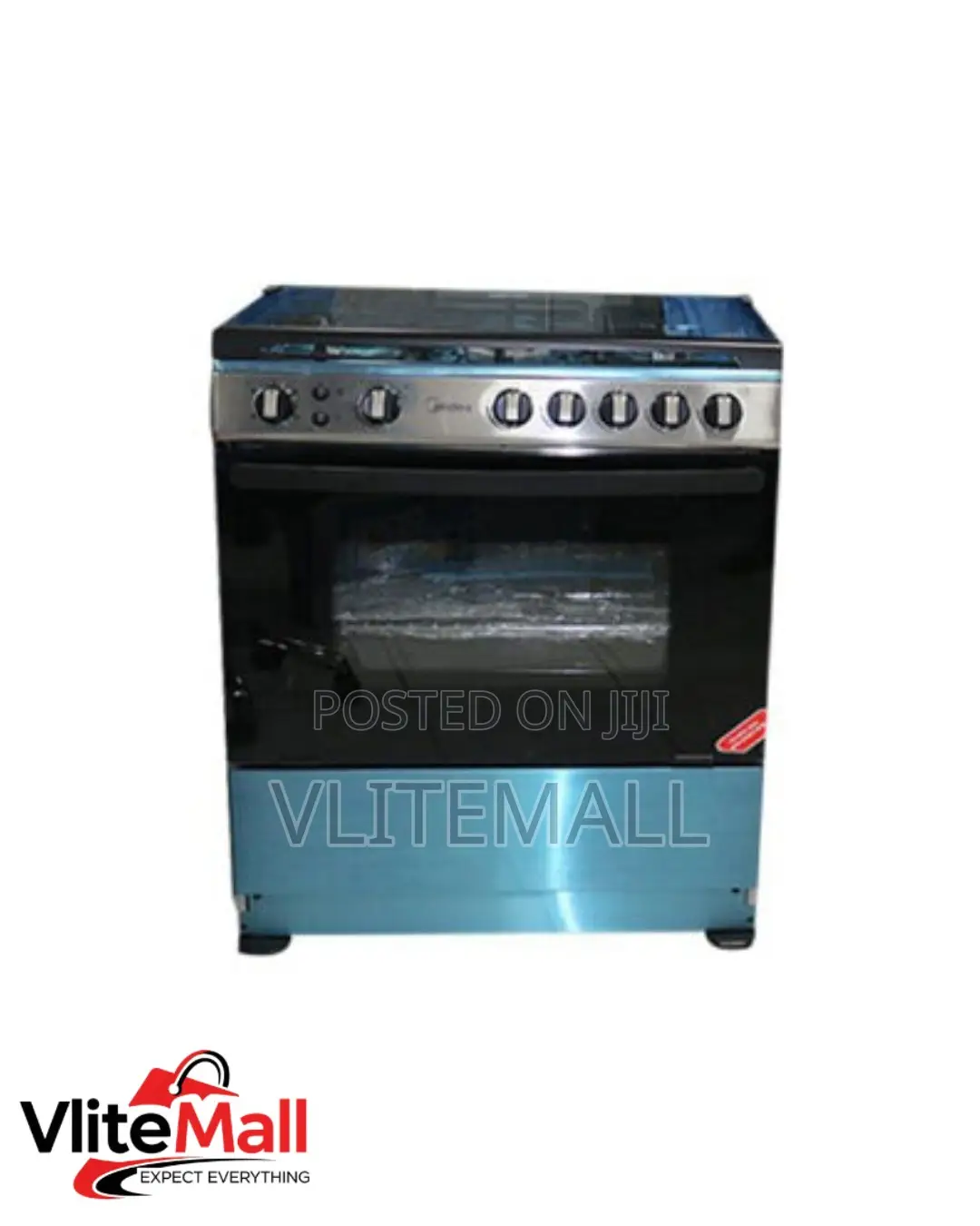 Midea 5 Burner Gas Cooker With Oven