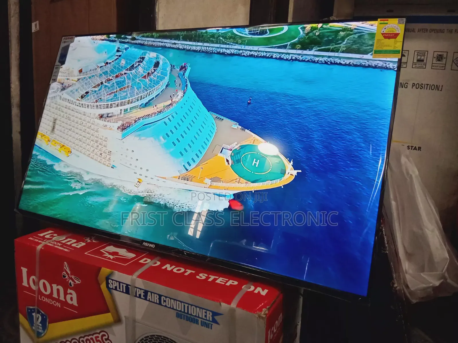 Asano 50 Smart Tv Bold Screen, Tv That Dominates Room