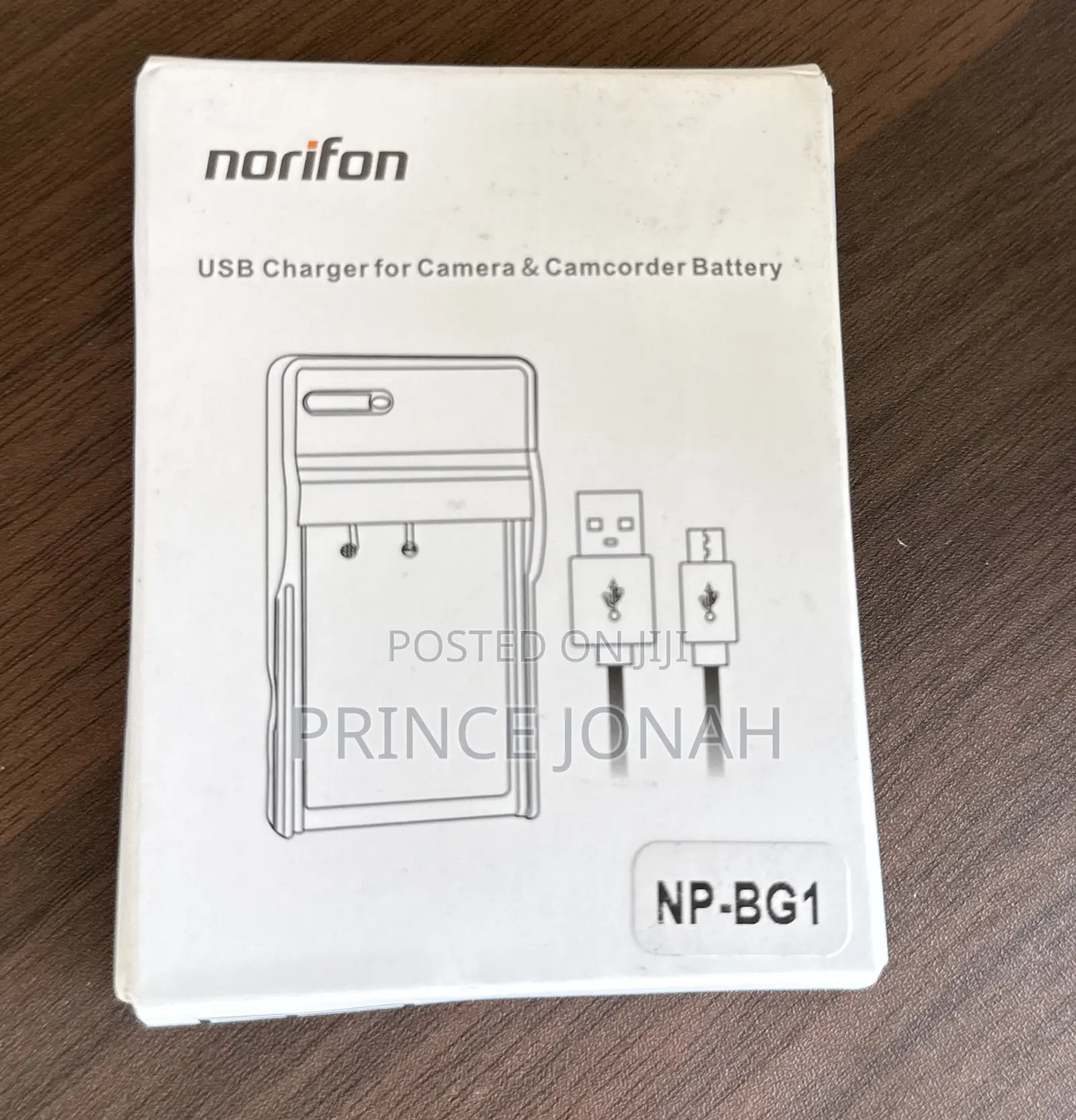 Norifon Np-Bg1 Usb Charger Sony Cyber-Shot DSC Camera H50 Hx30 W300