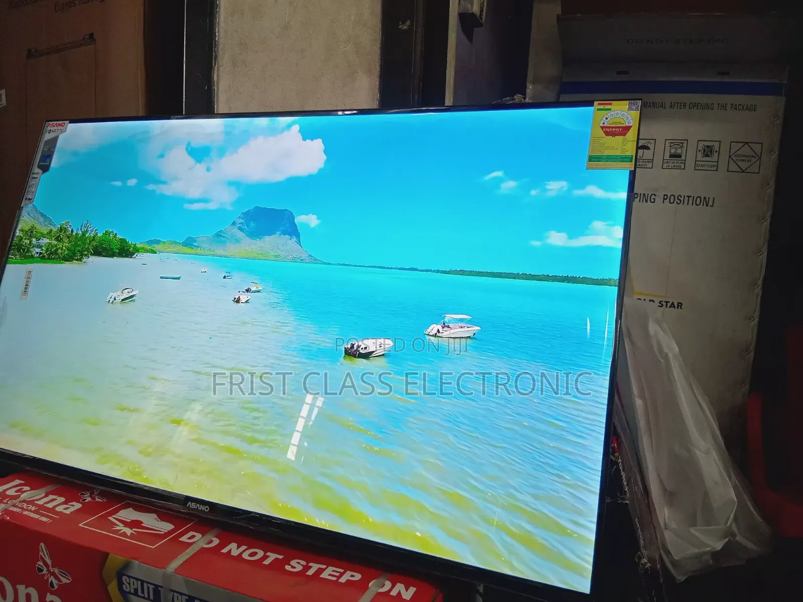 Asano 50 Smart Tv Bright Picture, Tv That Stands Out