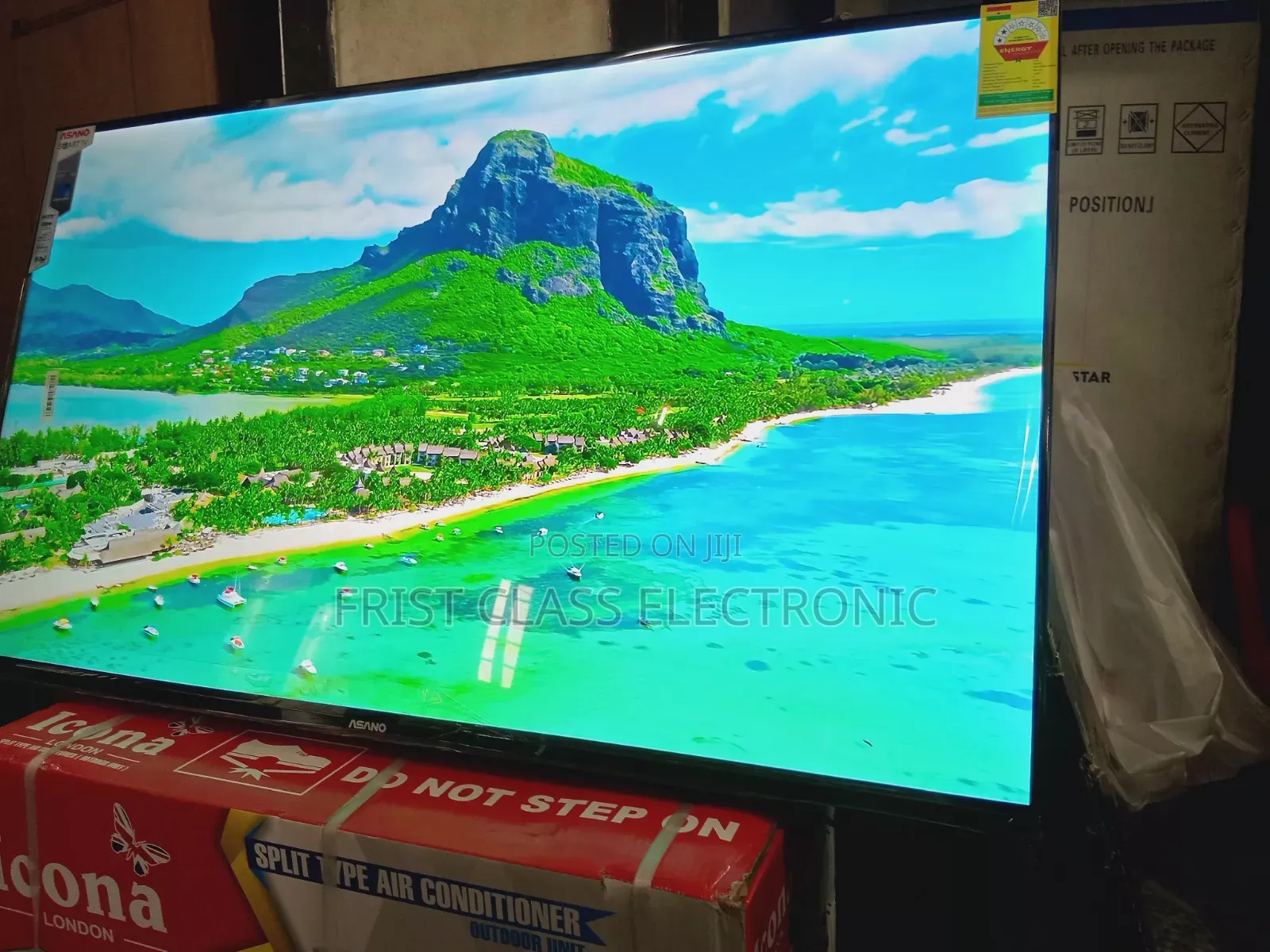 Asano 50 Smart Tv Bright Picture, Tv That Stands Out