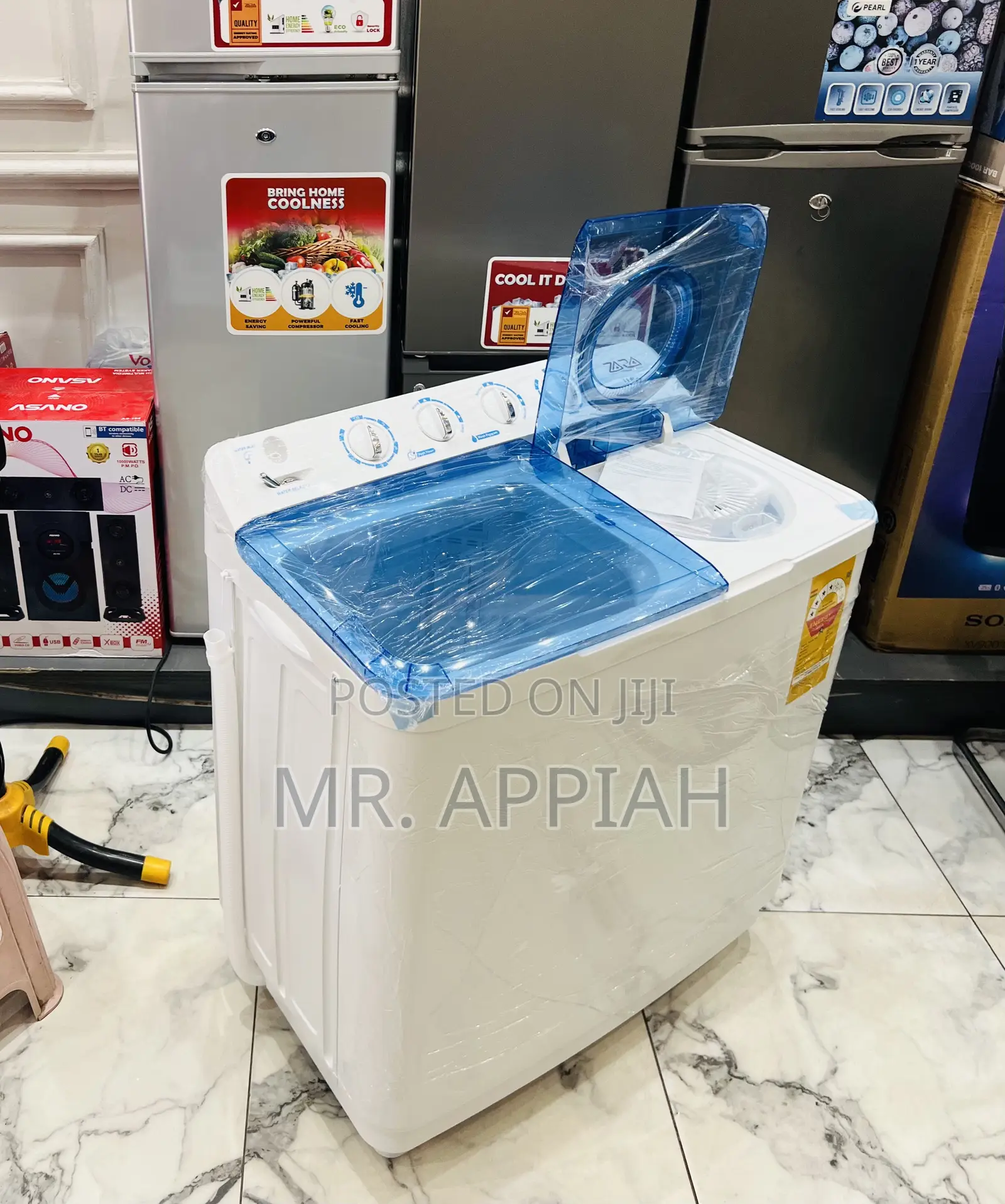 Check Out Durable Zara 11kg Spin Dry Electric Washing Machine(2026).