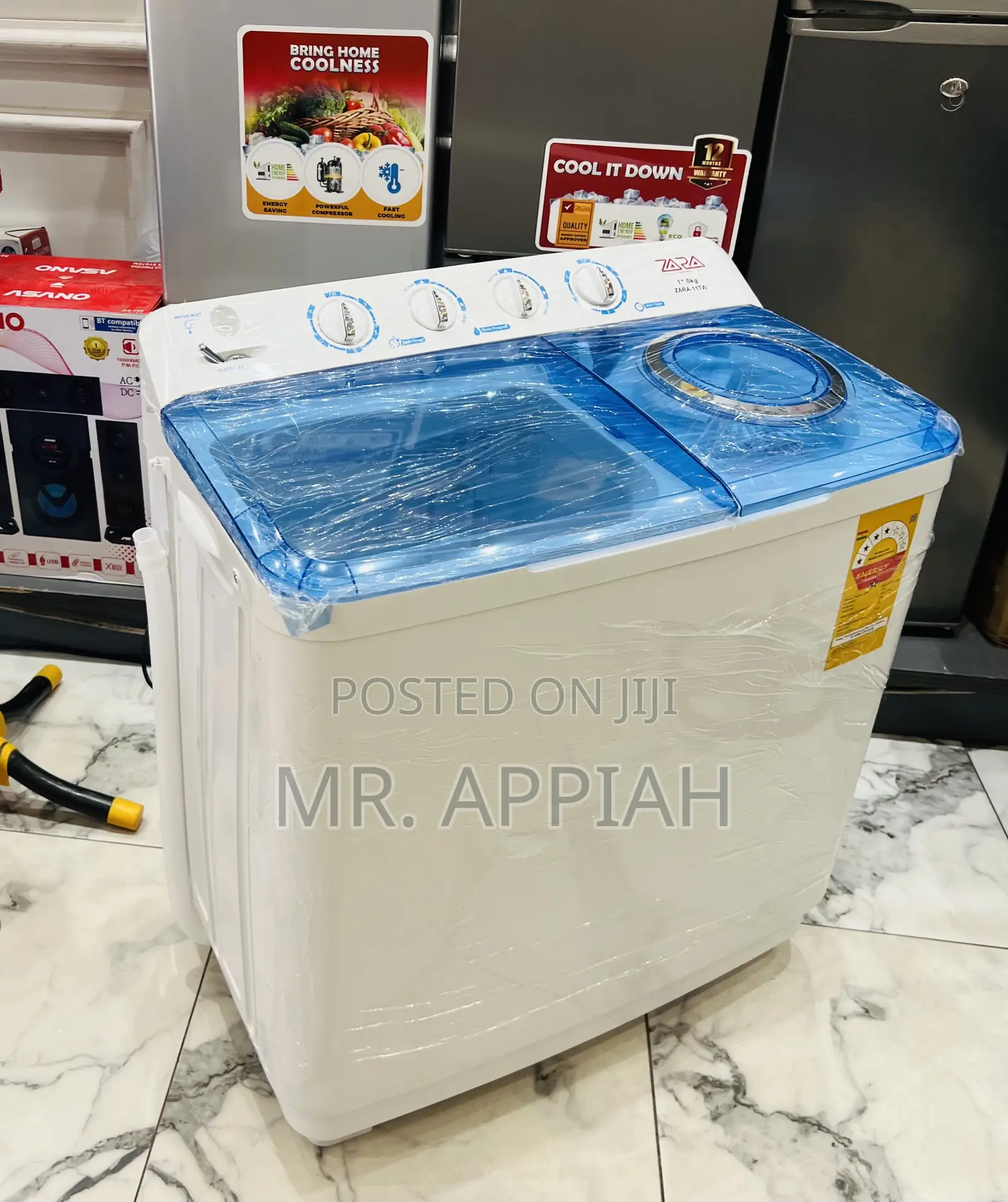 Super Affordable Zara 11kg Top Load Washing Machine(Spin Dry)2026
