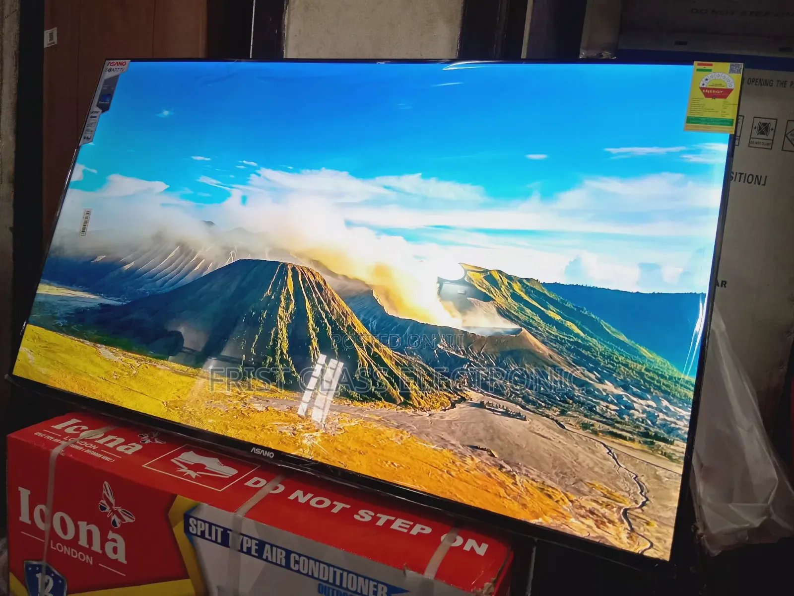 Asano 50 Smart Tv Large Screen, Tv That Fills Life