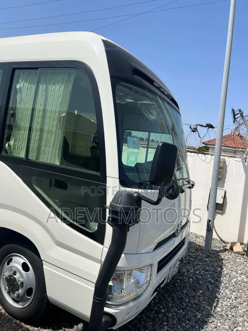 Toyota Coaster 2025 White