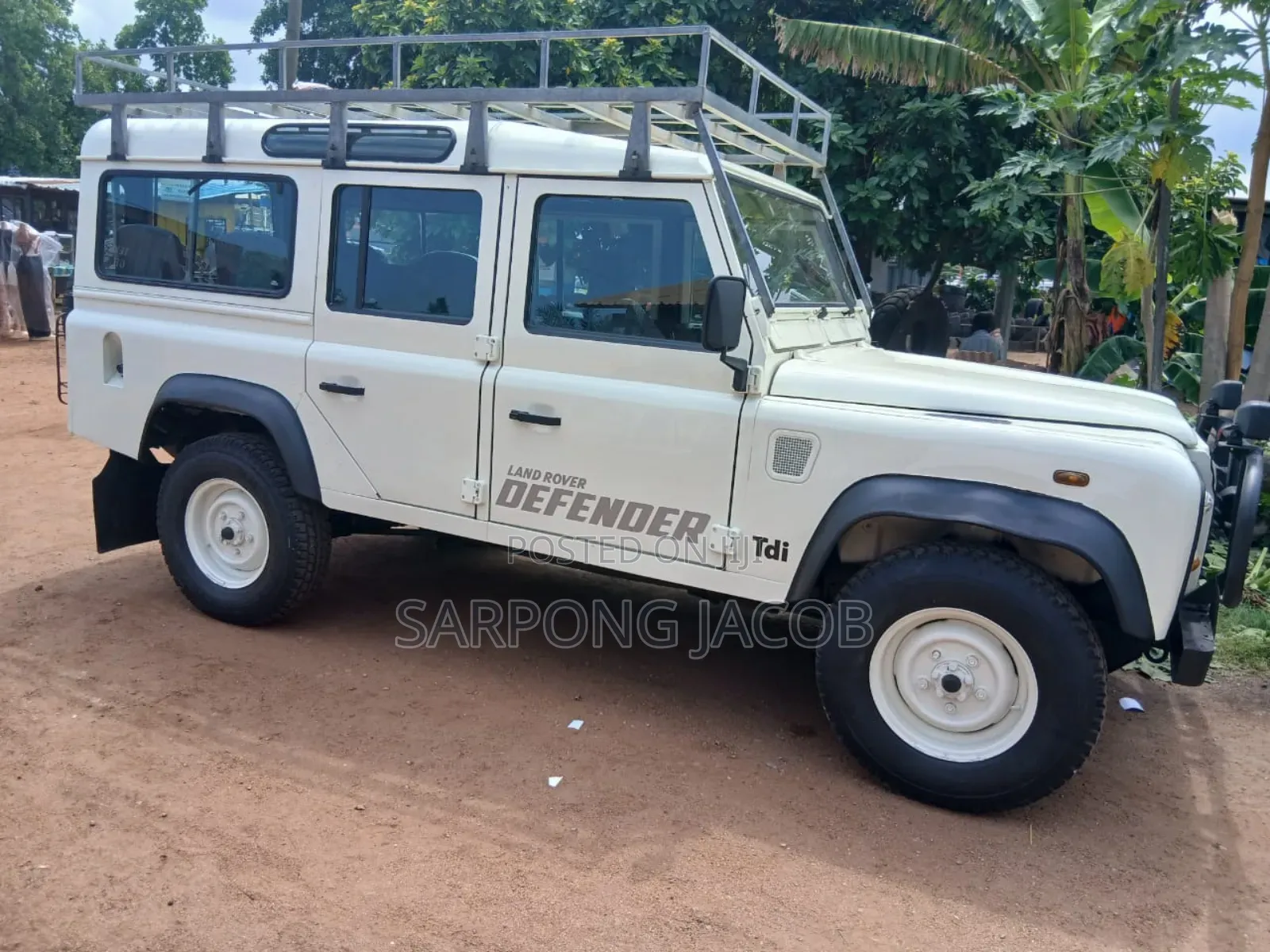 Land Rover Defender 1990 White