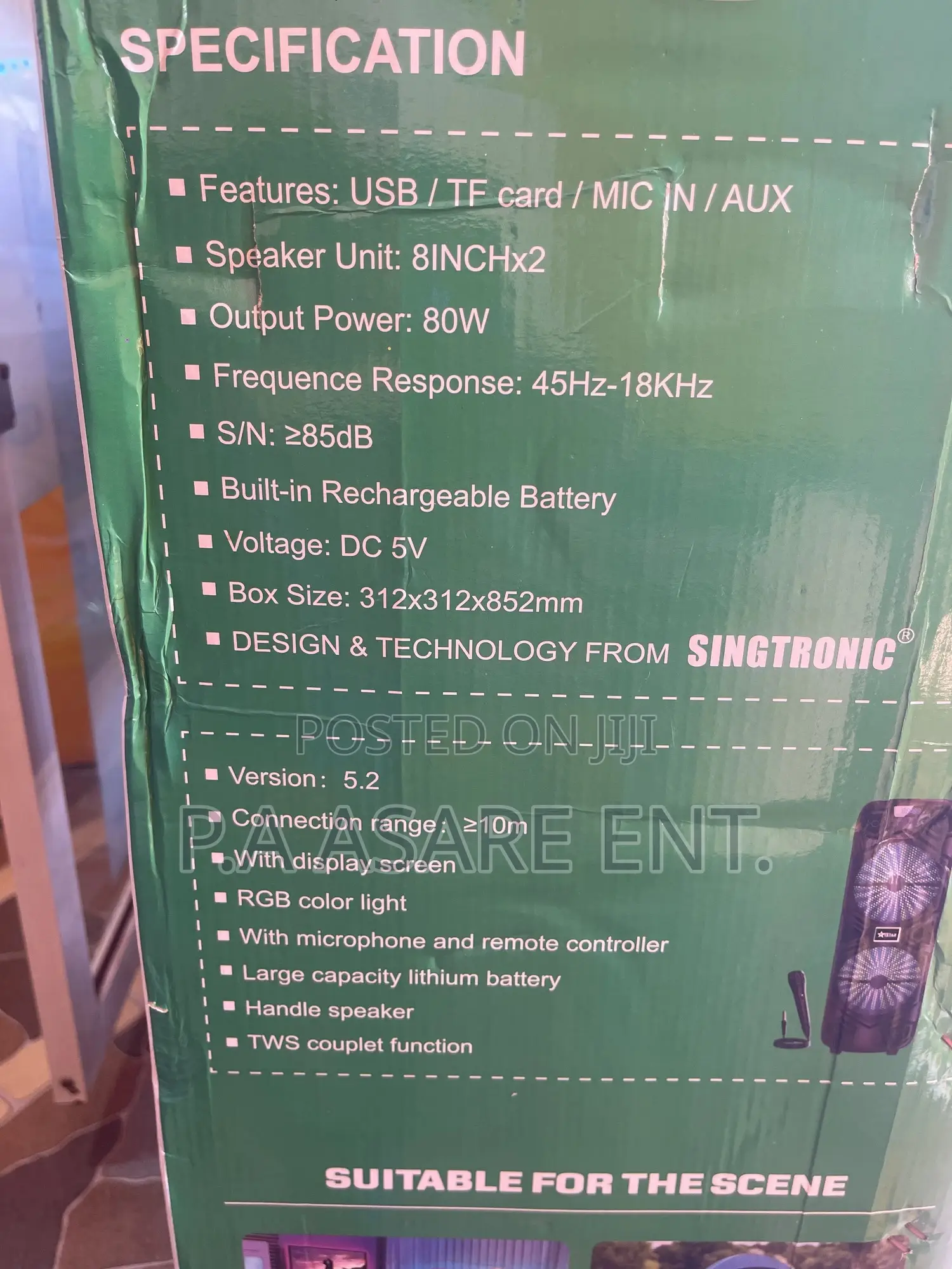 TWS Rechargeable Bluetooth Speaker