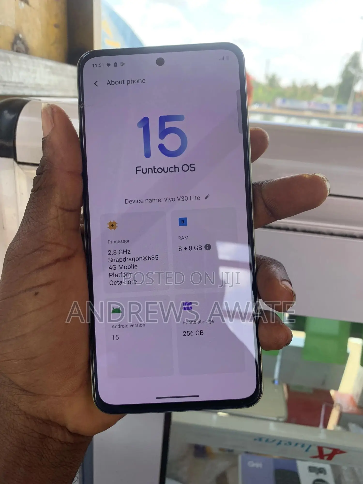 Vivo V30 Lite 4G 256 GB Green