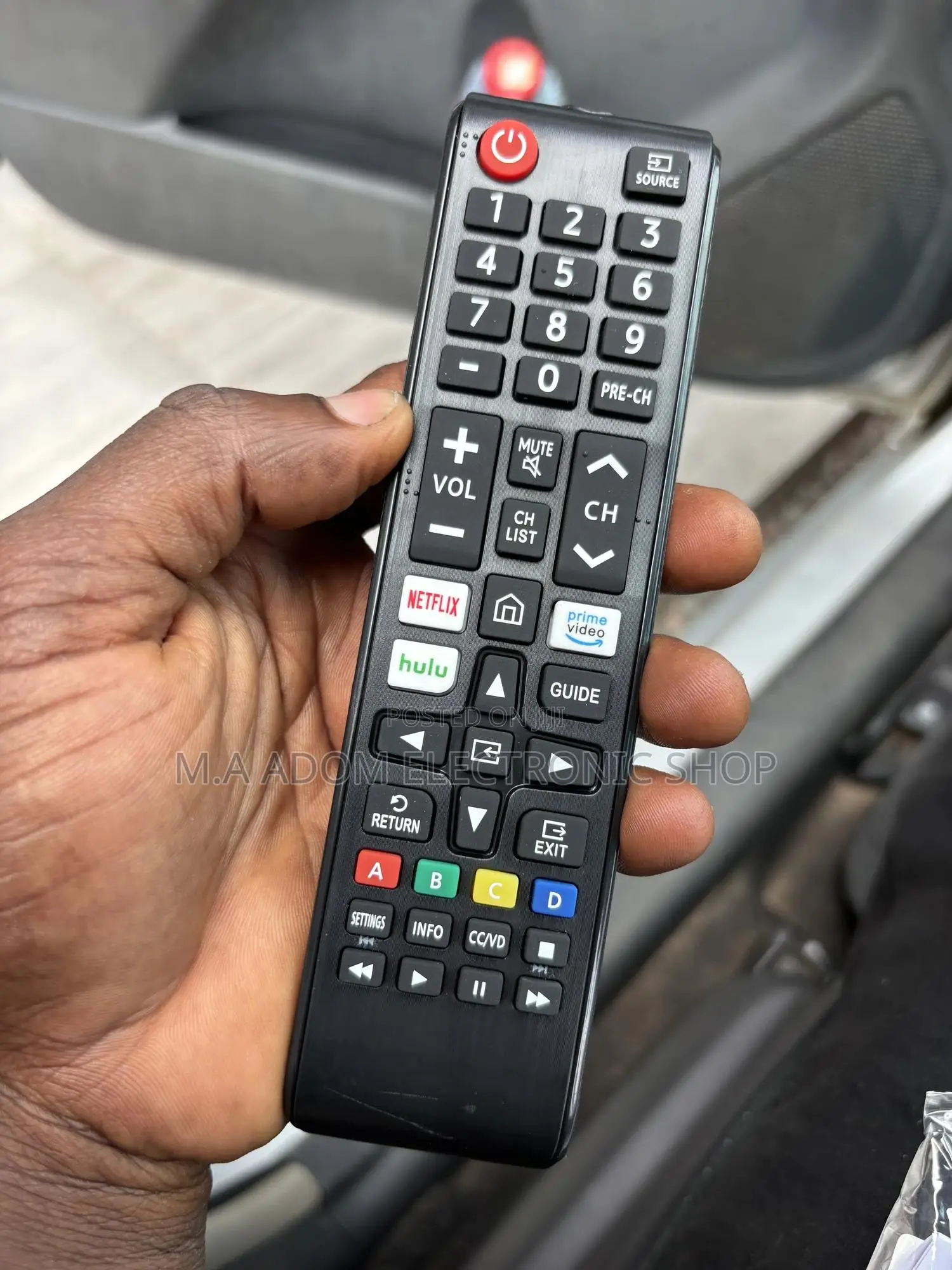 Samsung Tv Remote With Smart Buttons ( Netflix Prime Video Hulu)