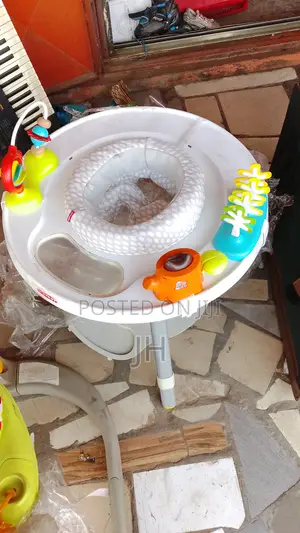 Rotating Baby Chair With Games and Feeding Area