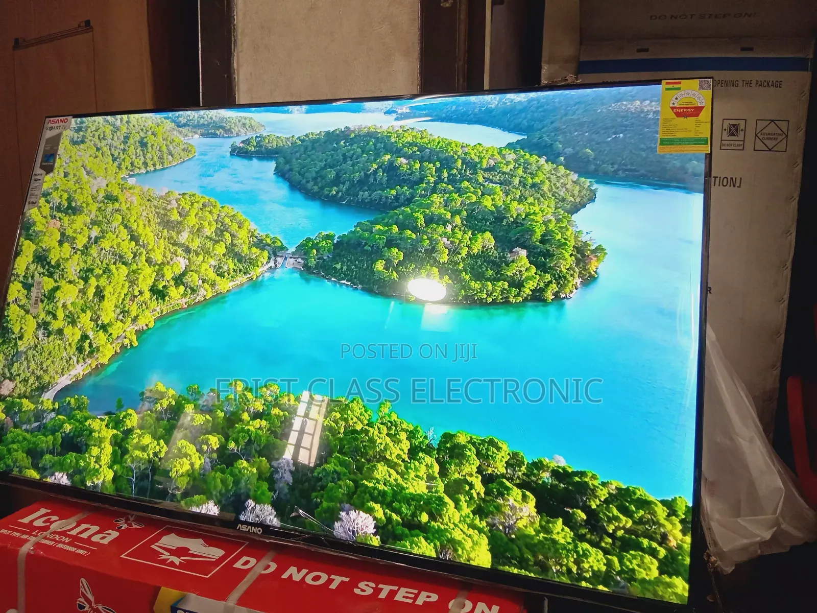 Asano 50 Smart Tv Clear Screen, Tv That Stays Sharp