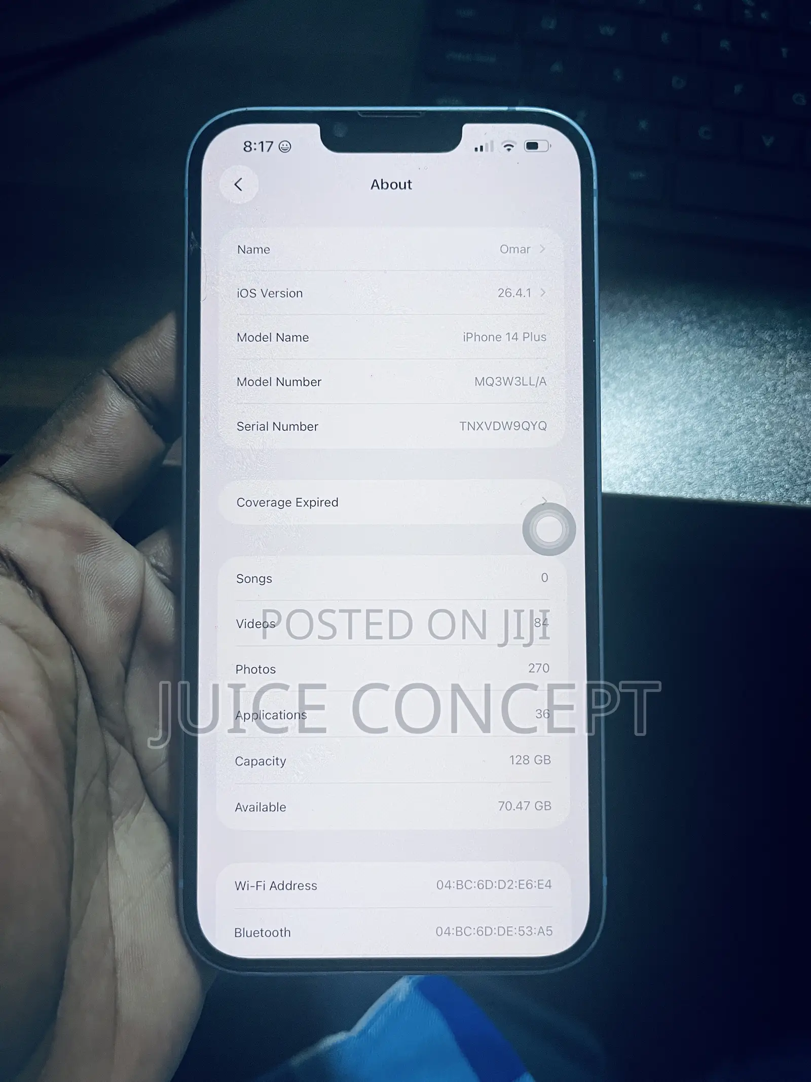 Apple iPhone 14 Plus 128 GB Blue