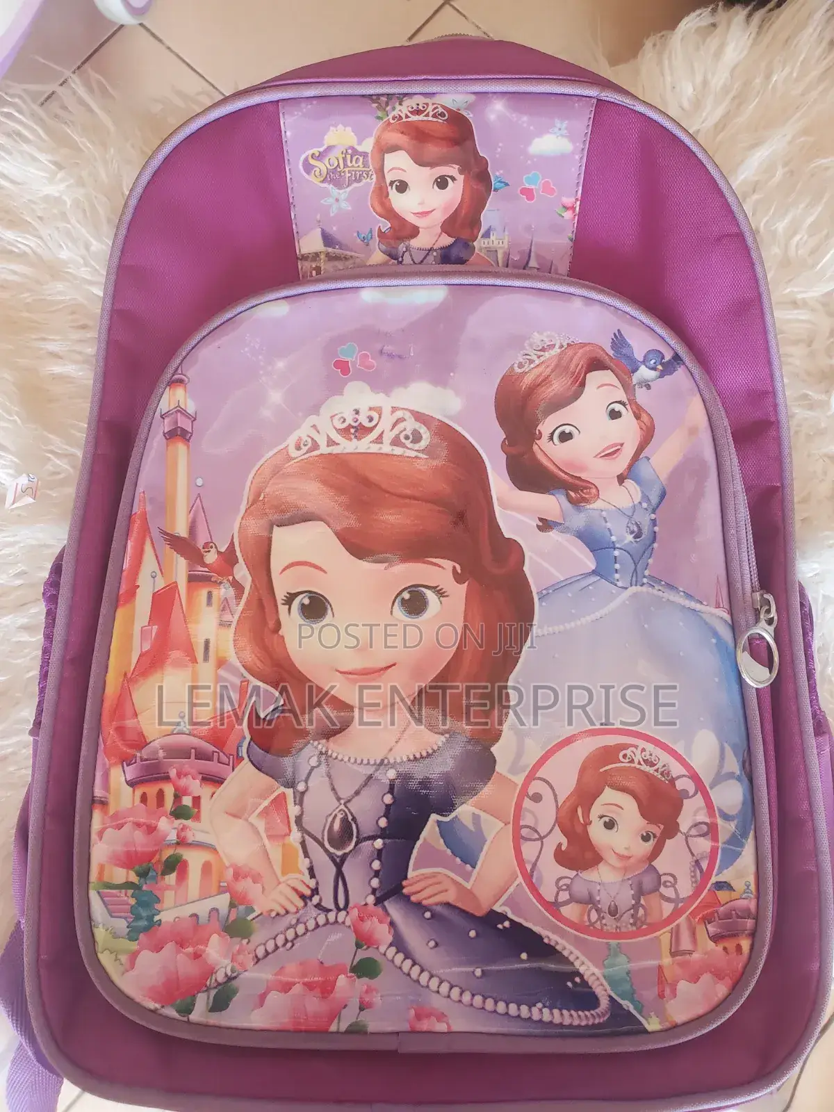 School Bag / Backpack Sofia Character
