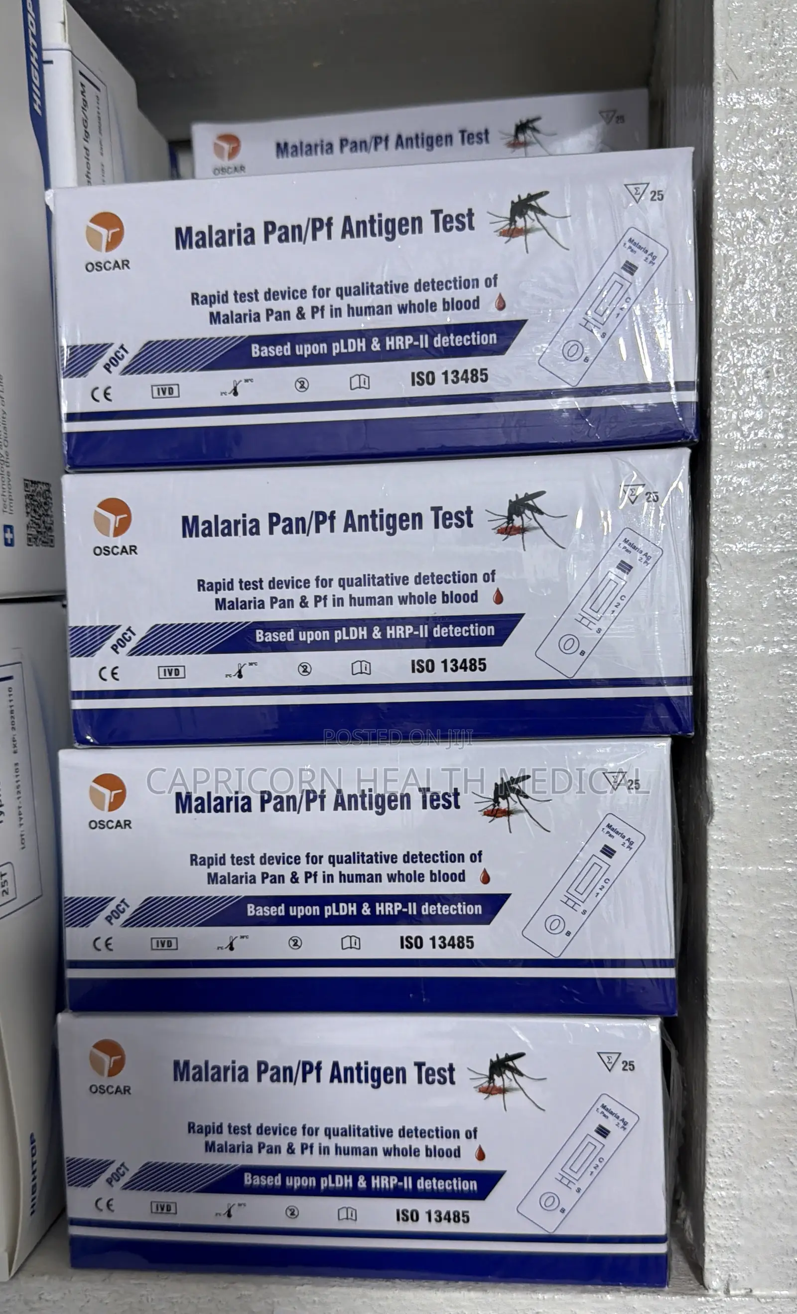Malaria RDT Kit 25 PCS