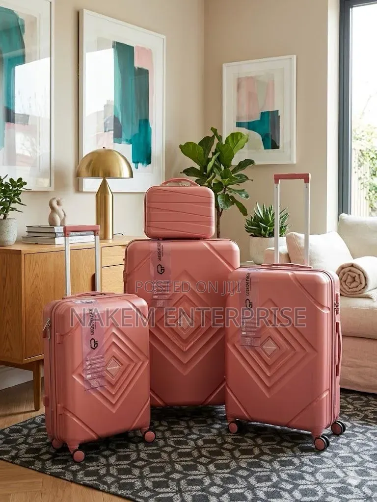 Pp 4in1 Trolley Luggage With Tsa Locks and a Cosmetic Bag