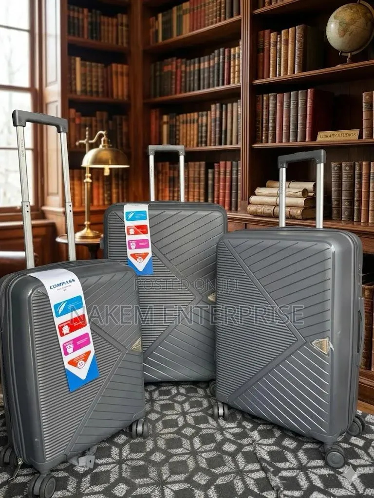 Pp 4in1 Trolley Luggage With Tsa Locks and a Cosmetic Bag
