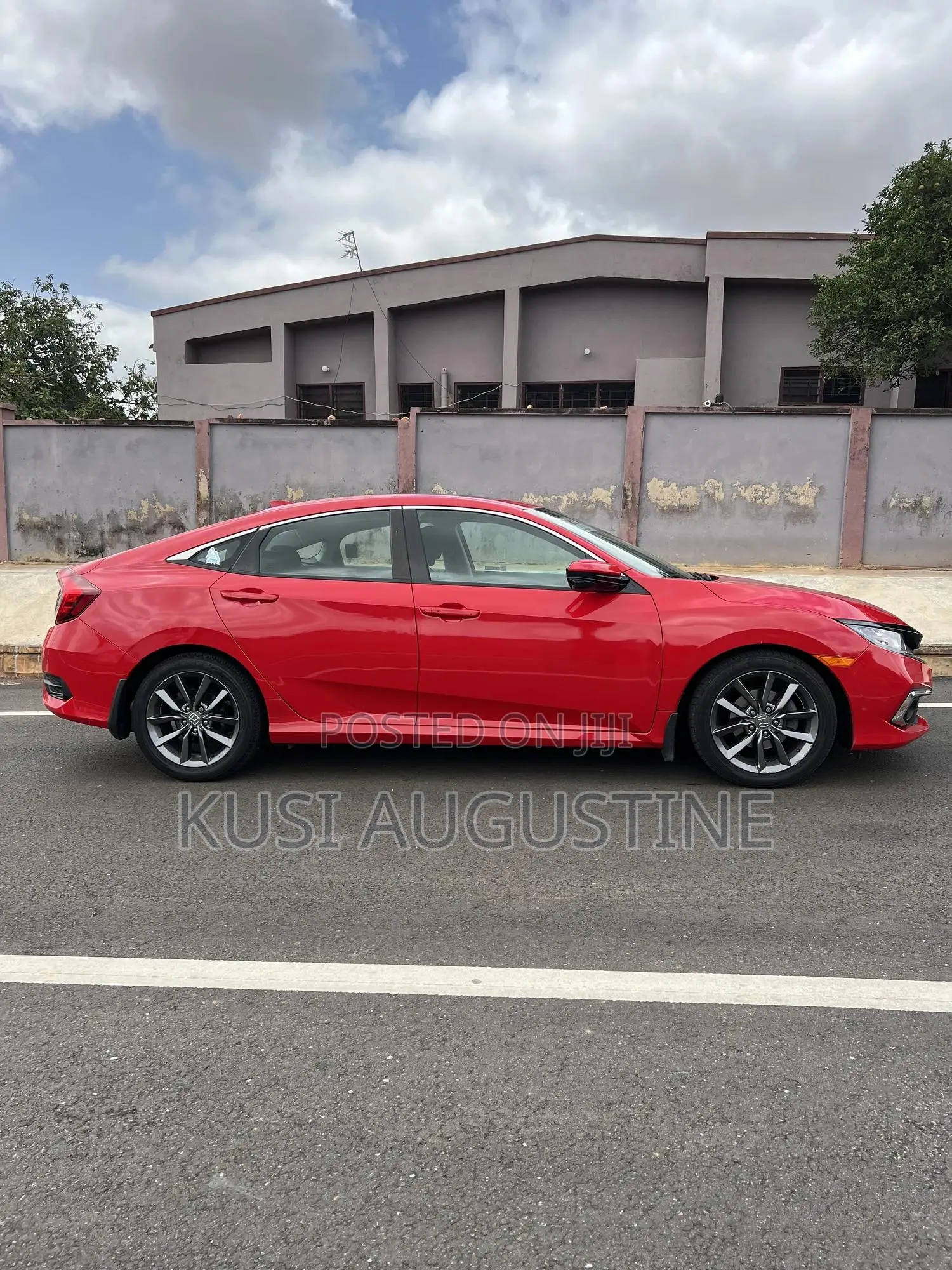 Honda Civic EX-L Sedan 2019 Red