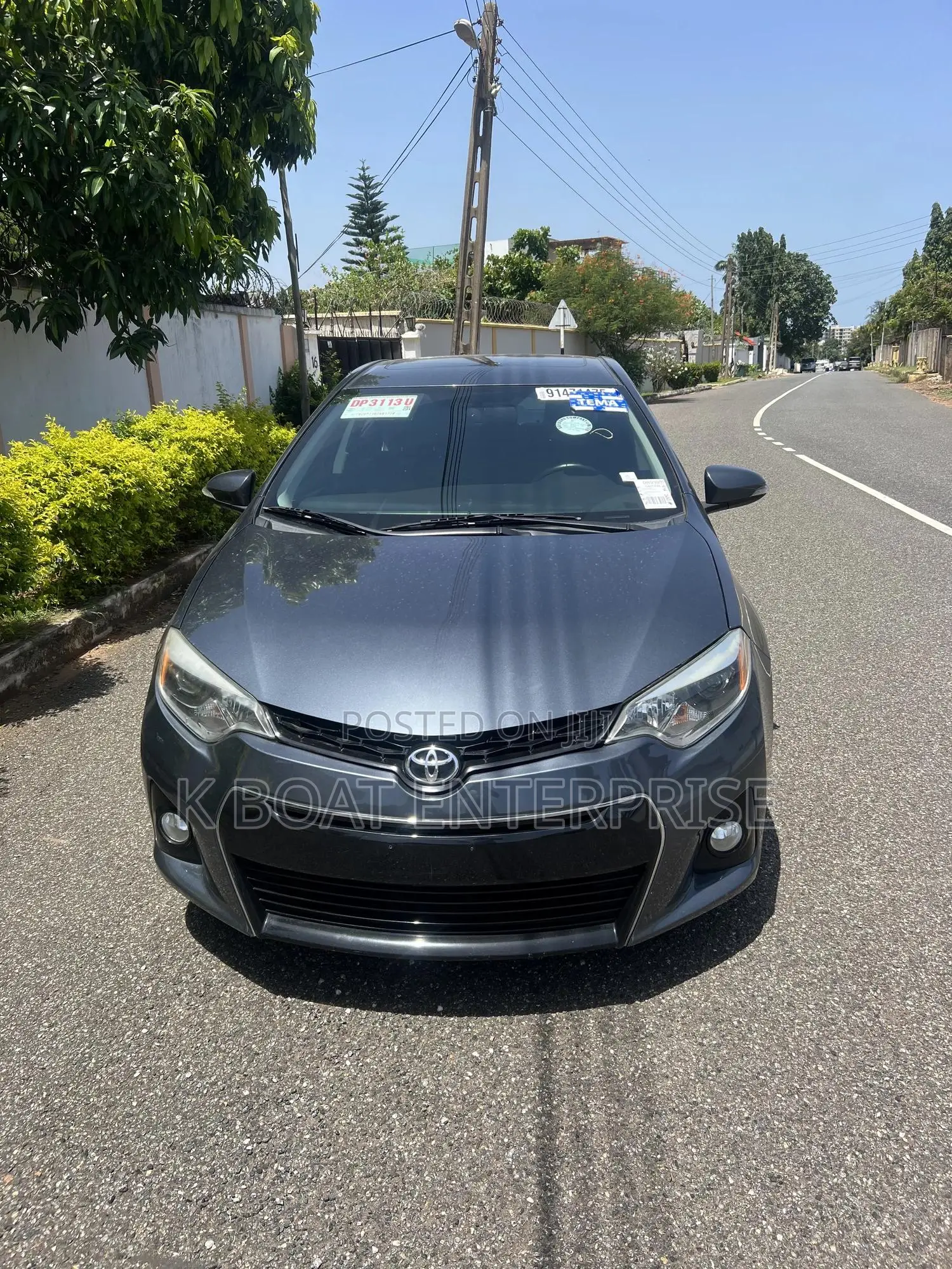 Toyota Corolla S 4dr Sedan (1.8L 4cyl CVT) 2016 Gray