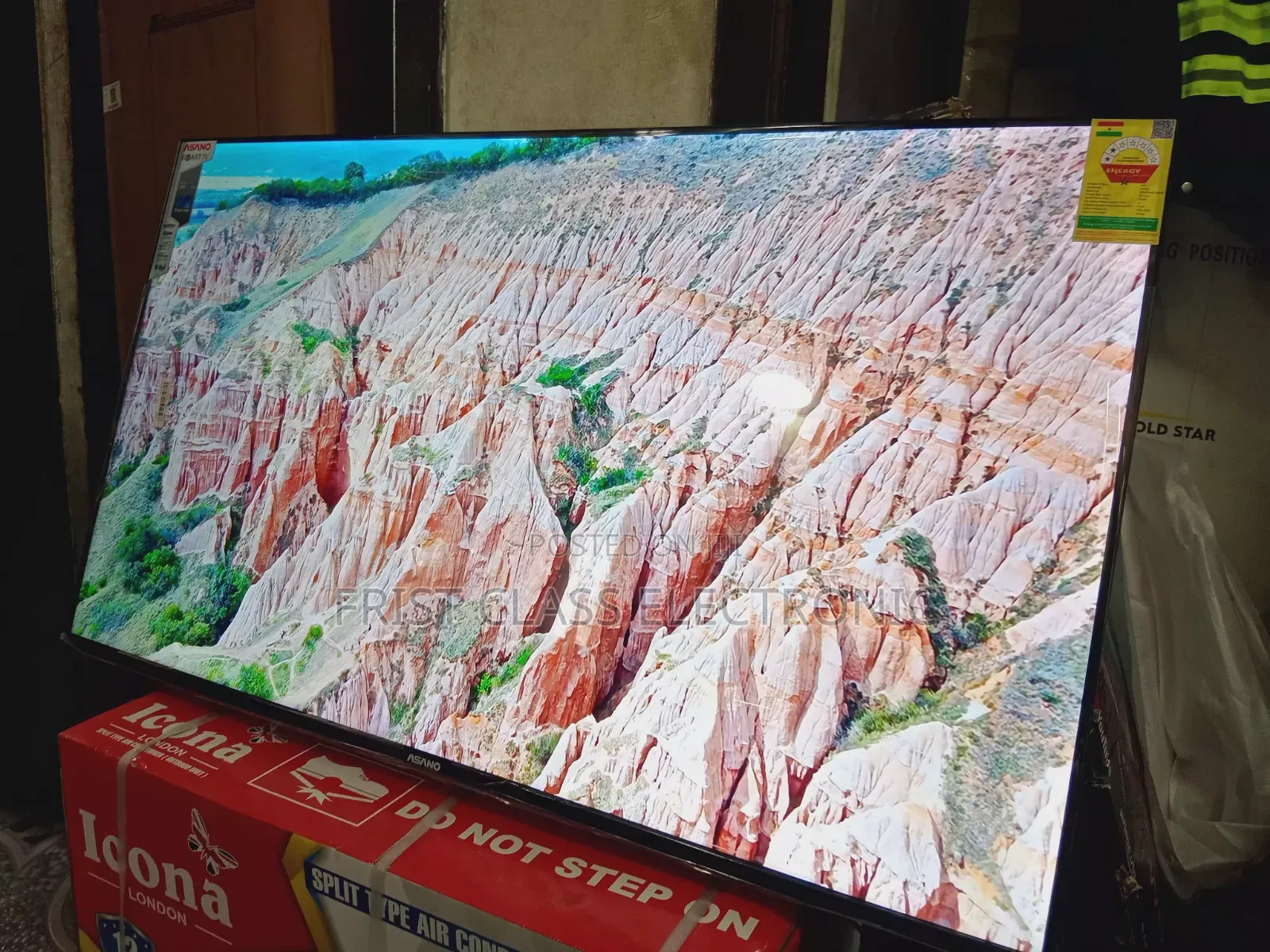 Asano 50 Smart Tv Steady Visuals, Tv That Stays Clean