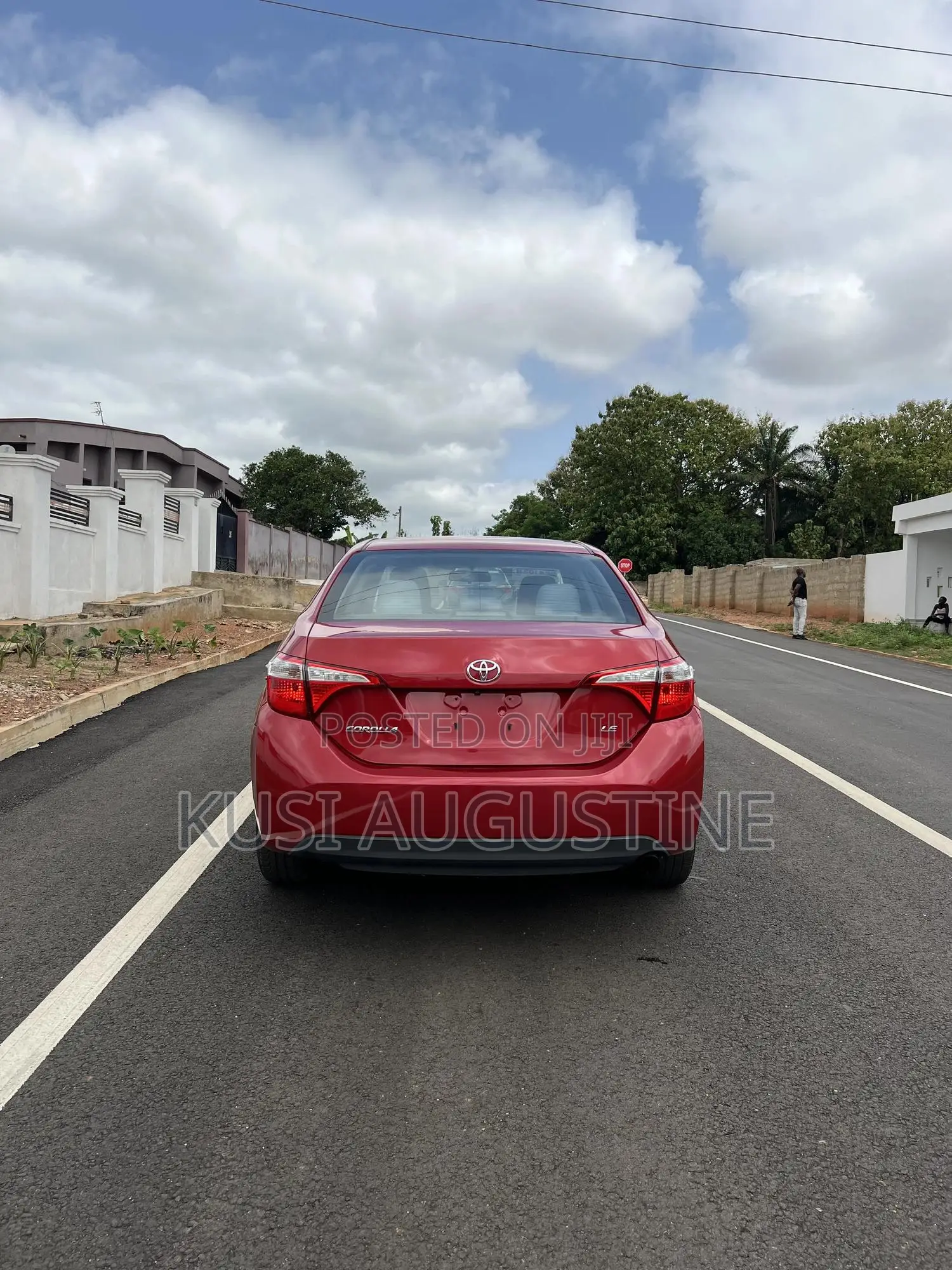 Toyota Corolla LE 4dr Sedan (1.8L 4cyl CVT) 2016 Red