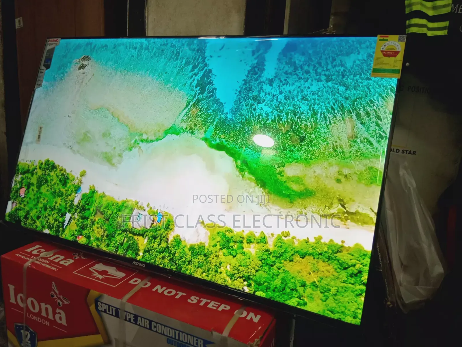 Asano 50 Smart Tv Clear Brightness, Tv That Feels Light