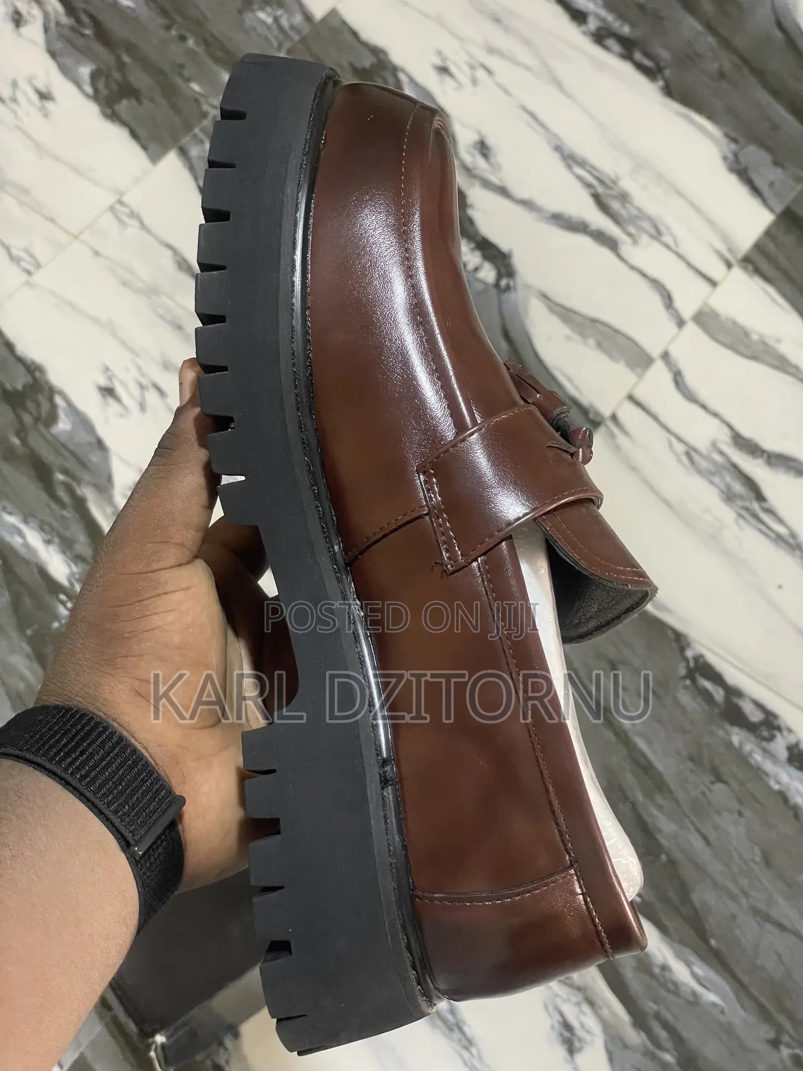Men Shoes Loafers Monk Strap Style Loafers