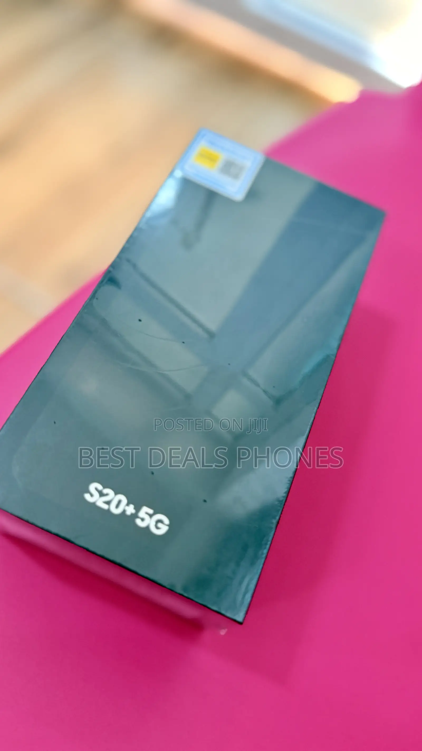 New Samsung Galaxy S20+ 5G 256 GB Rose Gold
