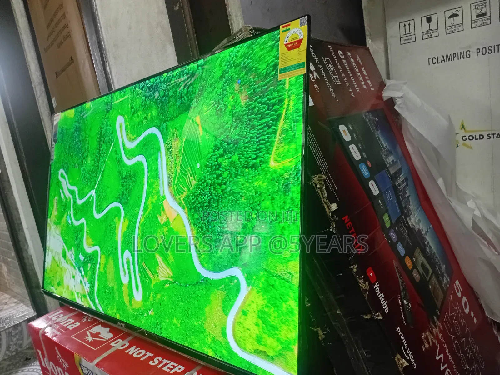 Asano 50" Smart Android Tv With Wide Color Gamut .