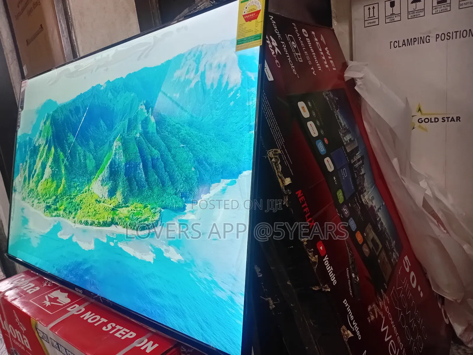 Asano 50" Smart Android Tv With Wide Color Gamut .