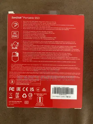 Sandisk 1tb Portable SSD External Up to 800mb/S