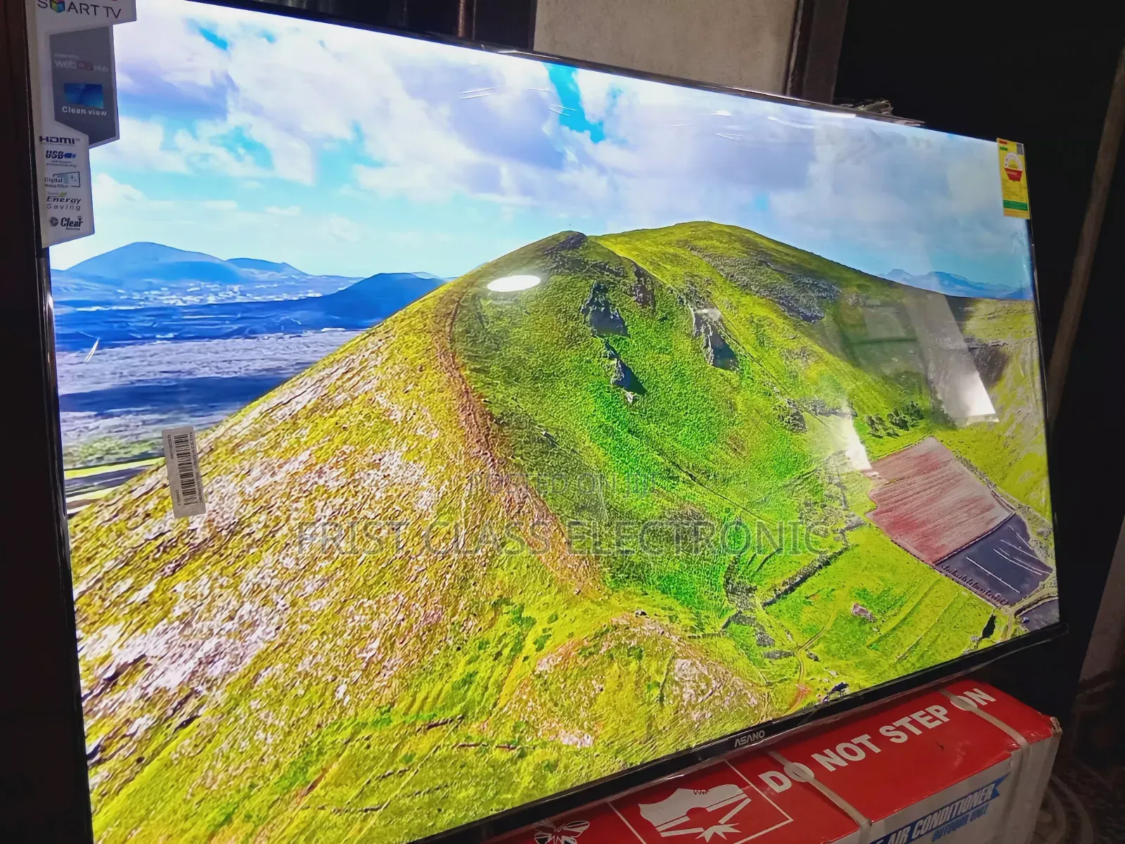 Asano 50 Smart Tv Smooth Clarity, Tv That Stays Steady