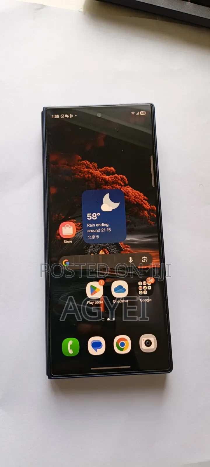 Samsung Galaxy Fold 512 GB Blue