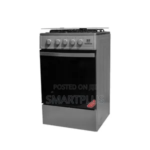 Nasco Freestanding 4-Burner Gas Cooker With a Built-in Oven and Grill