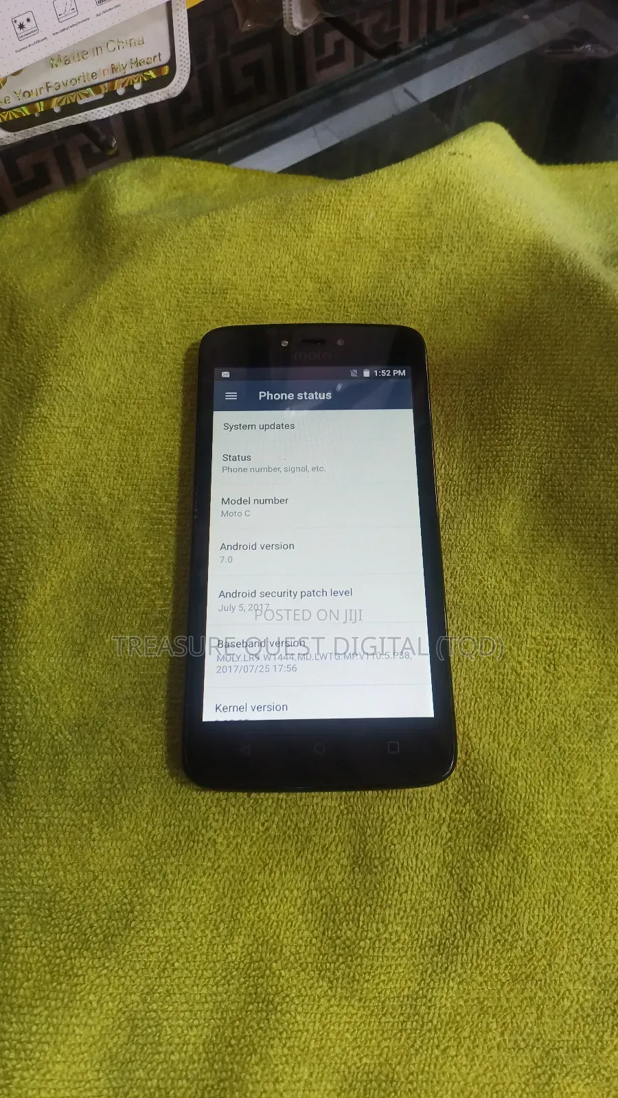 Motorola Moto C 16 GB Red