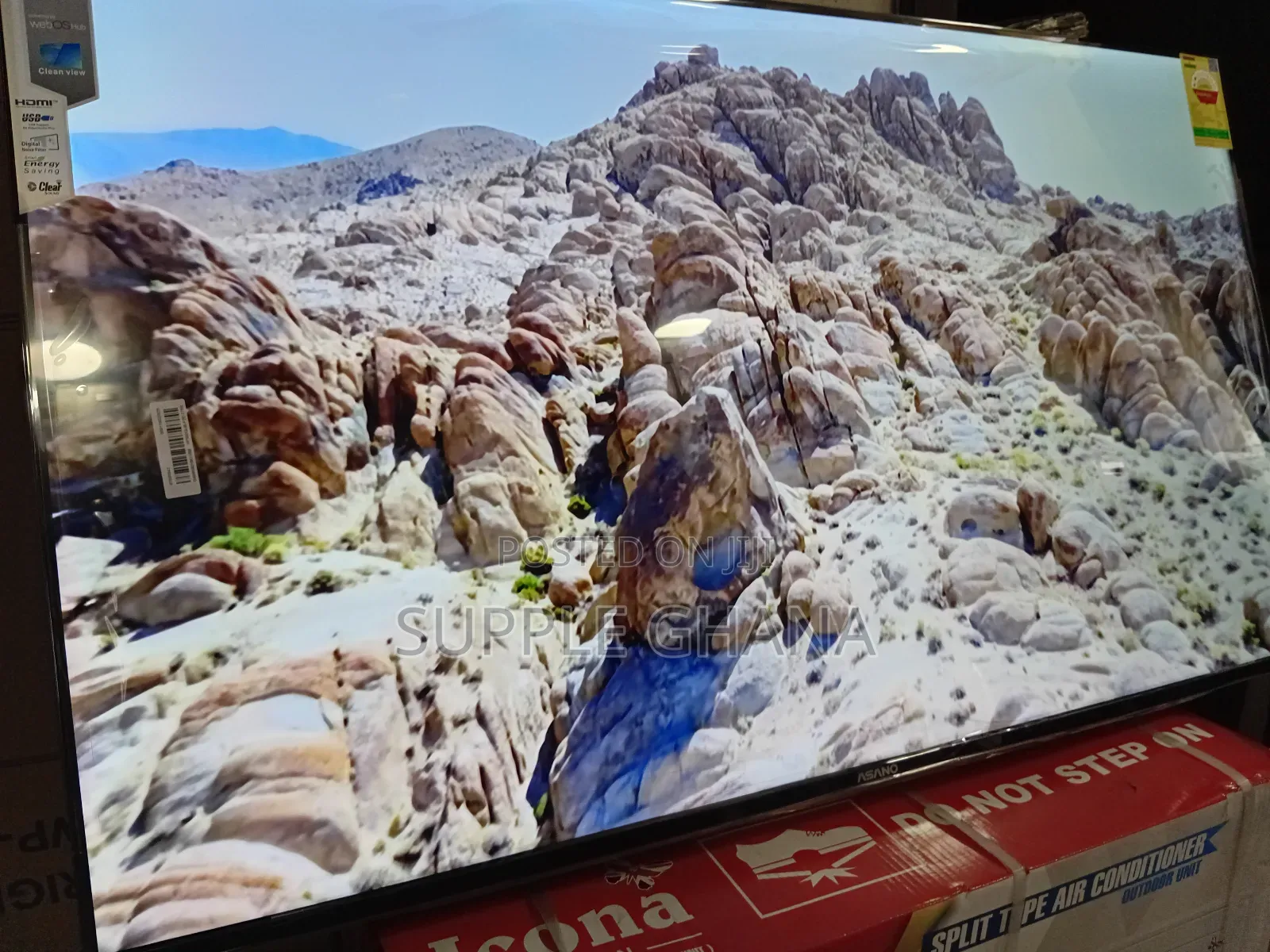 Asano 50" Smart Television – Sleek, Smart, and Stylish