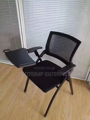Mesh Chairs With Writing Tablets