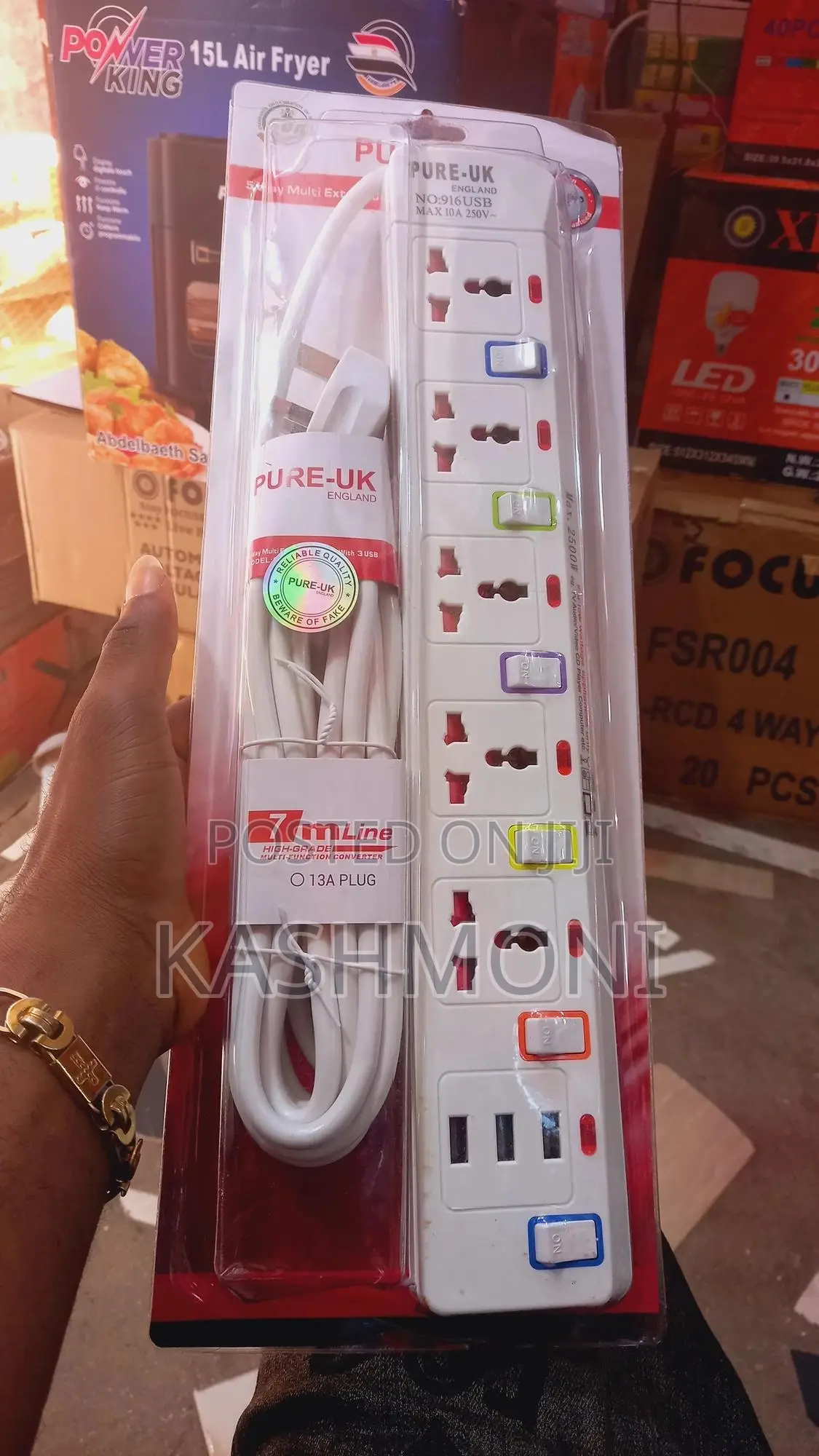 5ways Extension With Usb