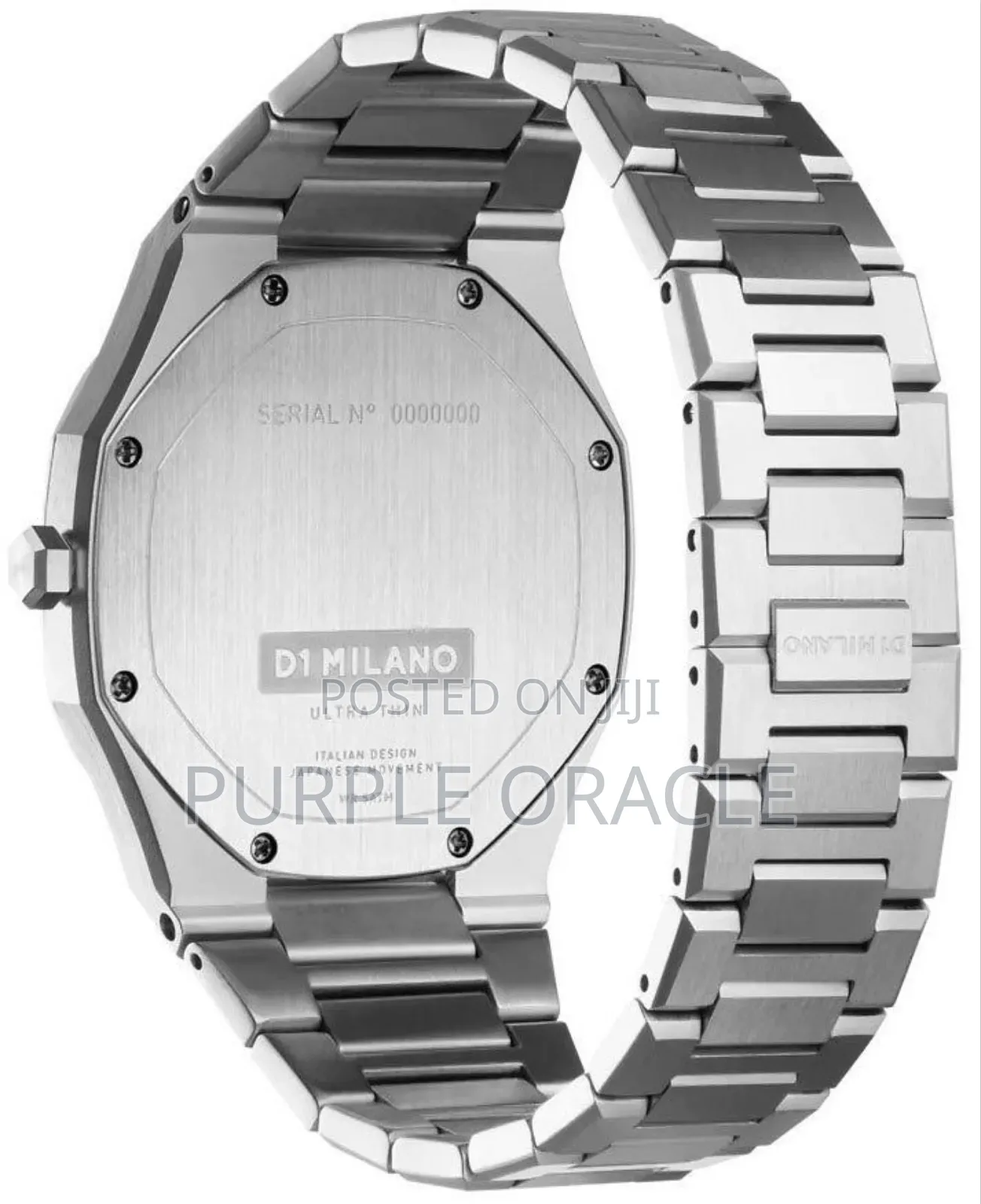 D1 Milano Ultra Thin Wristwatch With Blue Dial.