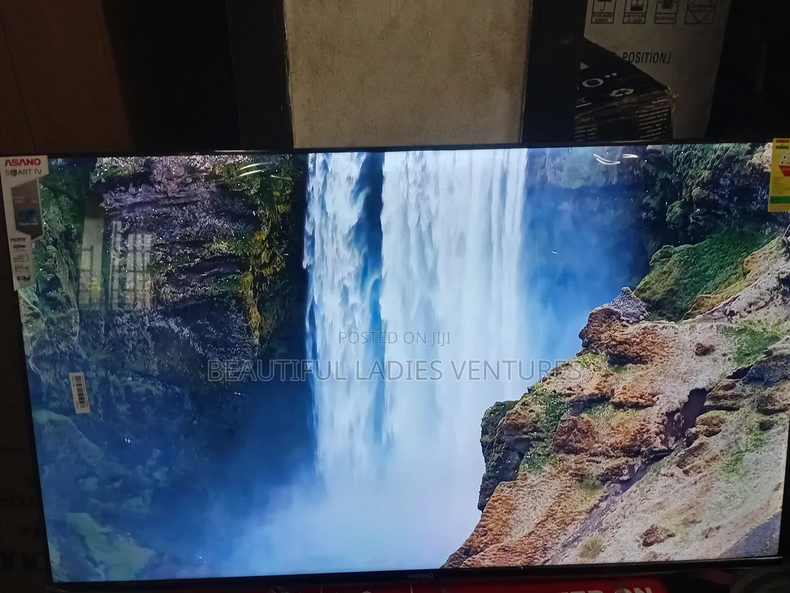 Asano 50” Smart Led Tv – Elegant Durable Design
