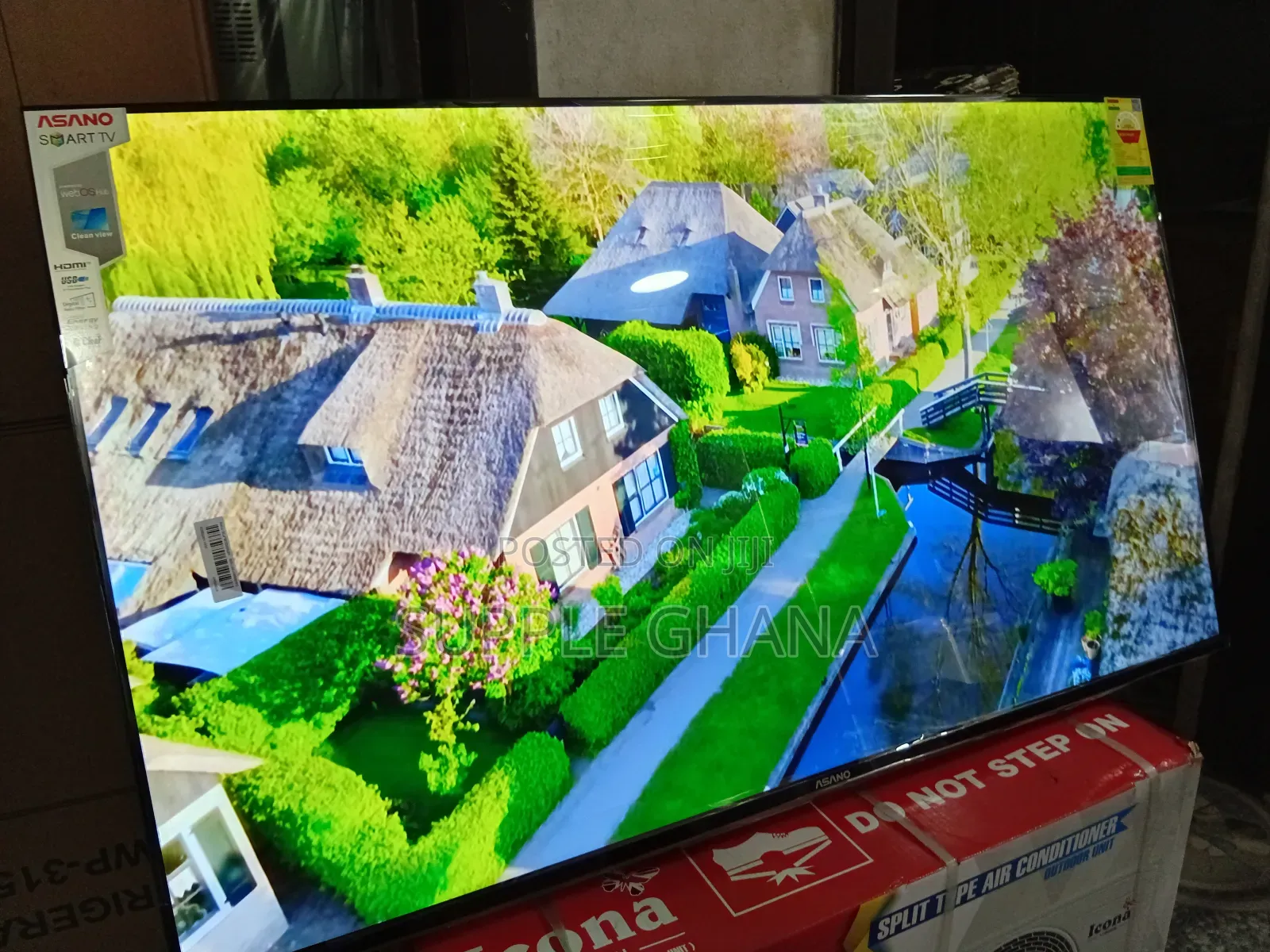 Enjoy Crystal Clear Viewing With Asano 50” Smart Television