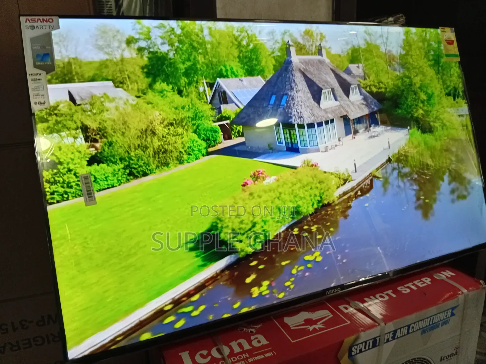 Enjoy Crystal Clear Viewing With Asano 50” Smart Television