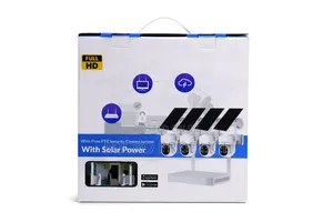 Solar Powered Multi Lens NVR Kit