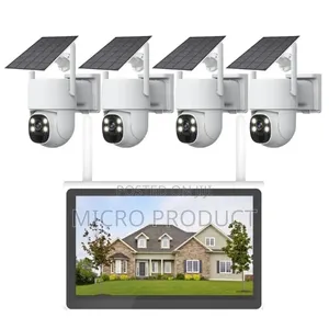 Solar Powered Multi Lens NVR Kit